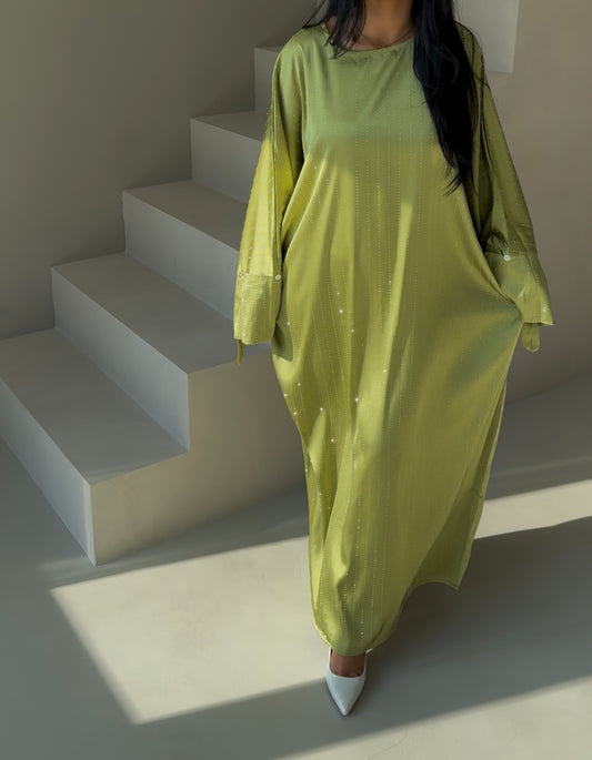 Luxury Glitter Batwing Abaya
